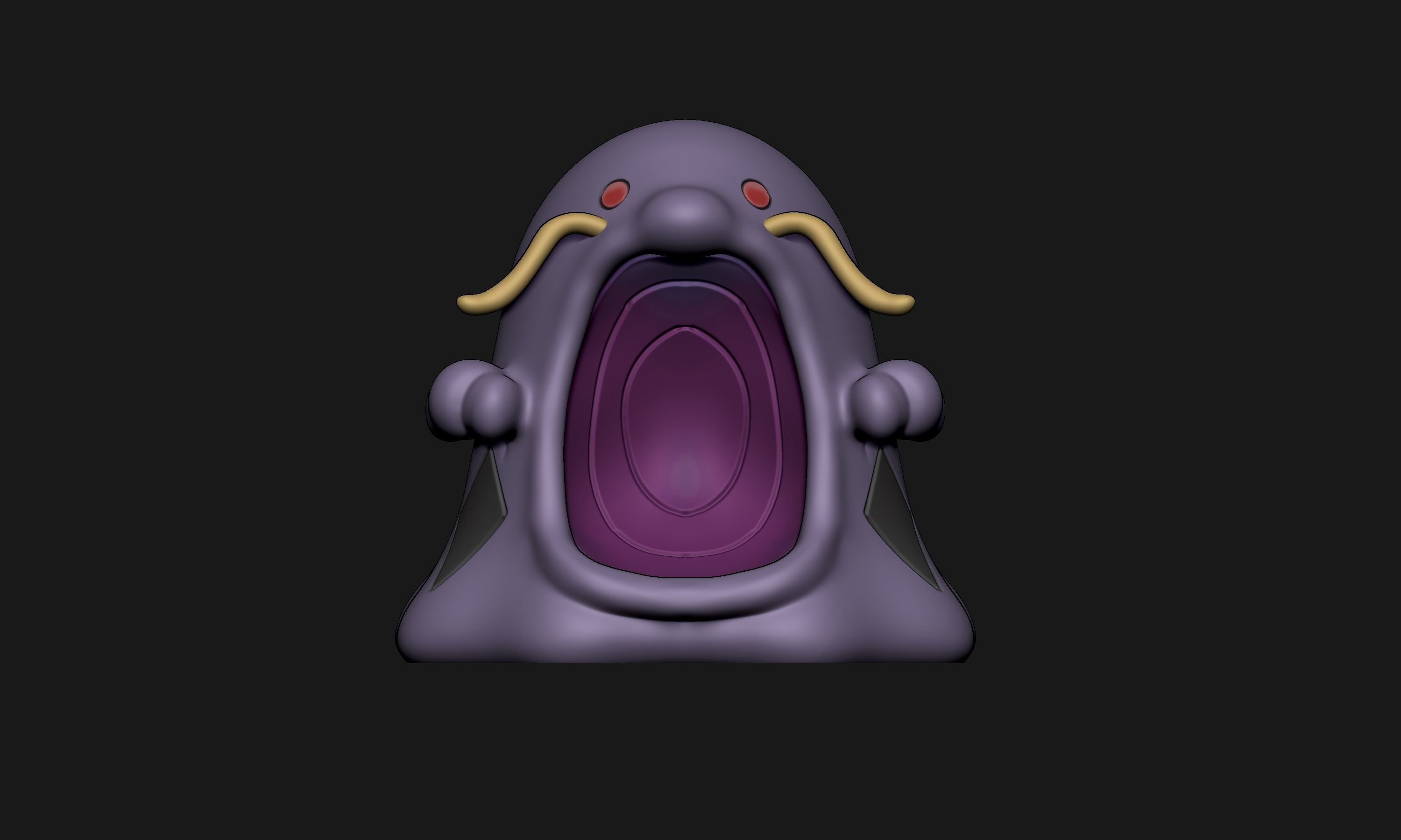 Pokemon - Swalot with 2 poses 3D print model_5