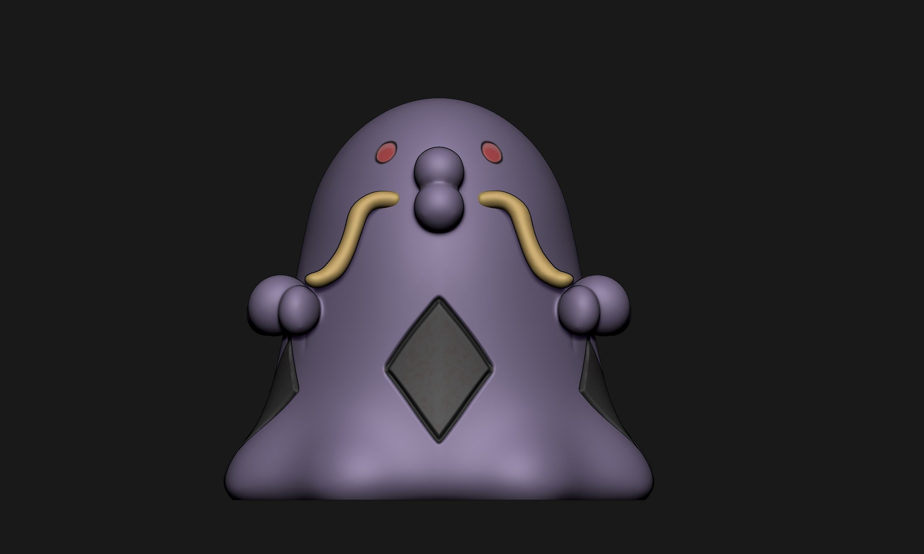 Pokemon - Swalot with 2 poses 3D print model_1