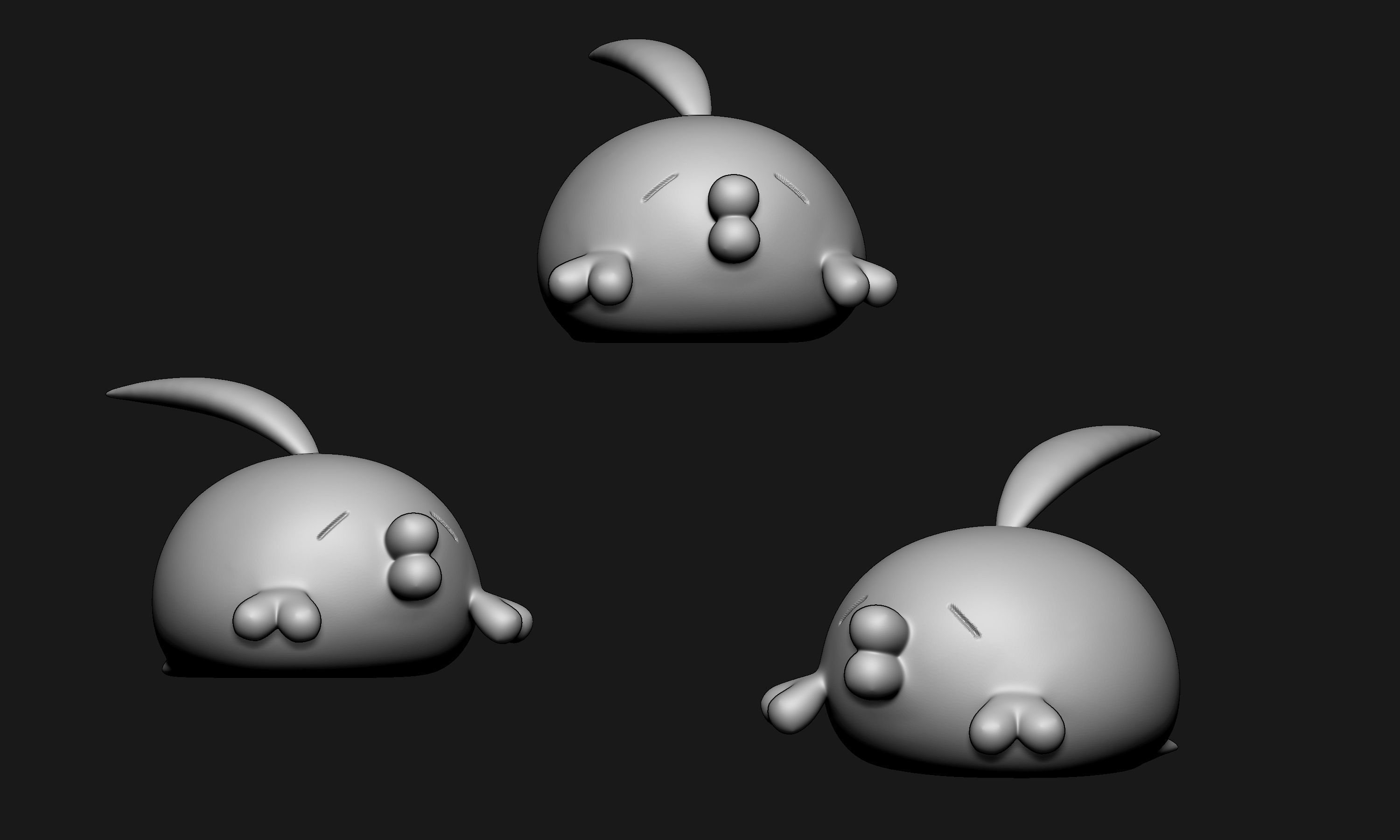 Pokemon - Gulpin and Swalot  3D print model_4
