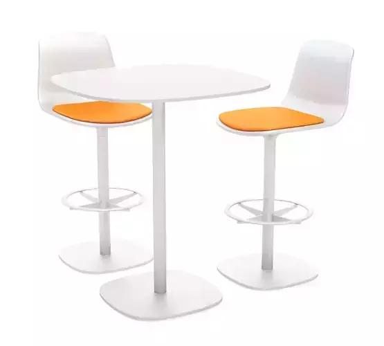 The Enea Lottus Post Stool And Table