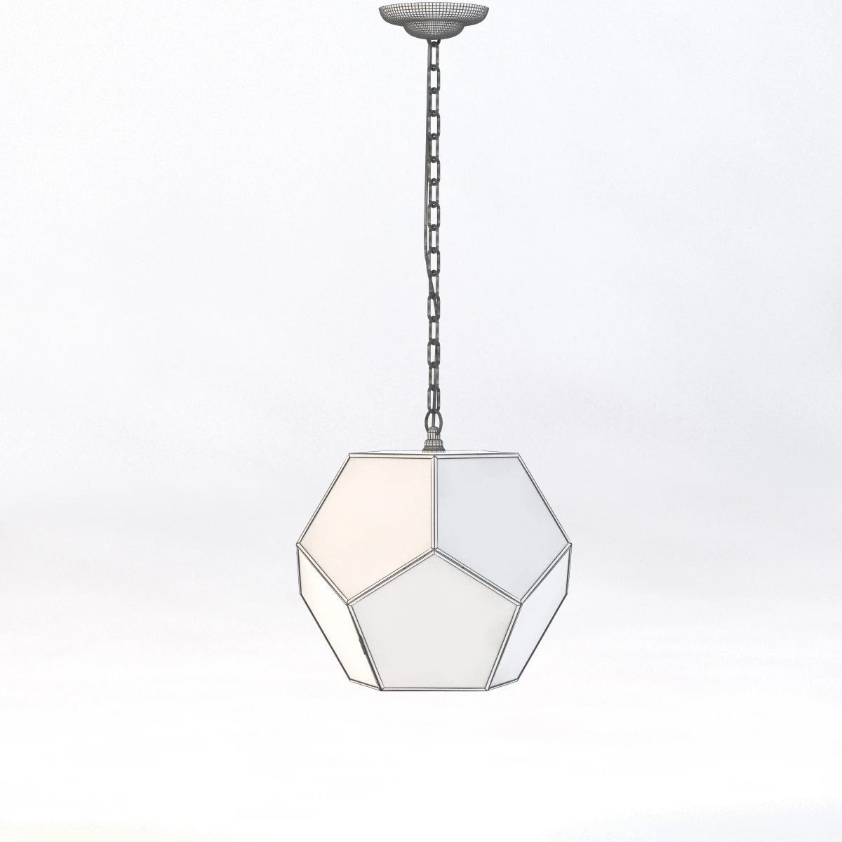 Tenley Pendant By Arteriors Home 3D model_1