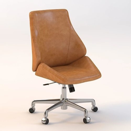 EuroStyle Cut Price Bergen Low Back Office Chair 3D model