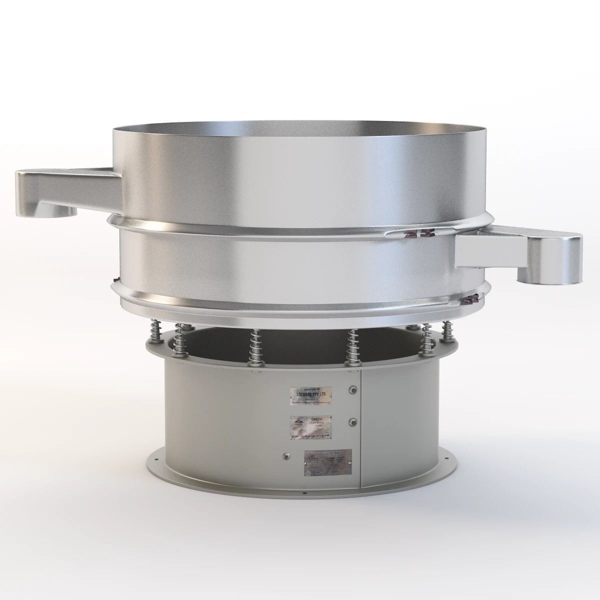 Sweco Crushing And Screening Machine 3D model_7