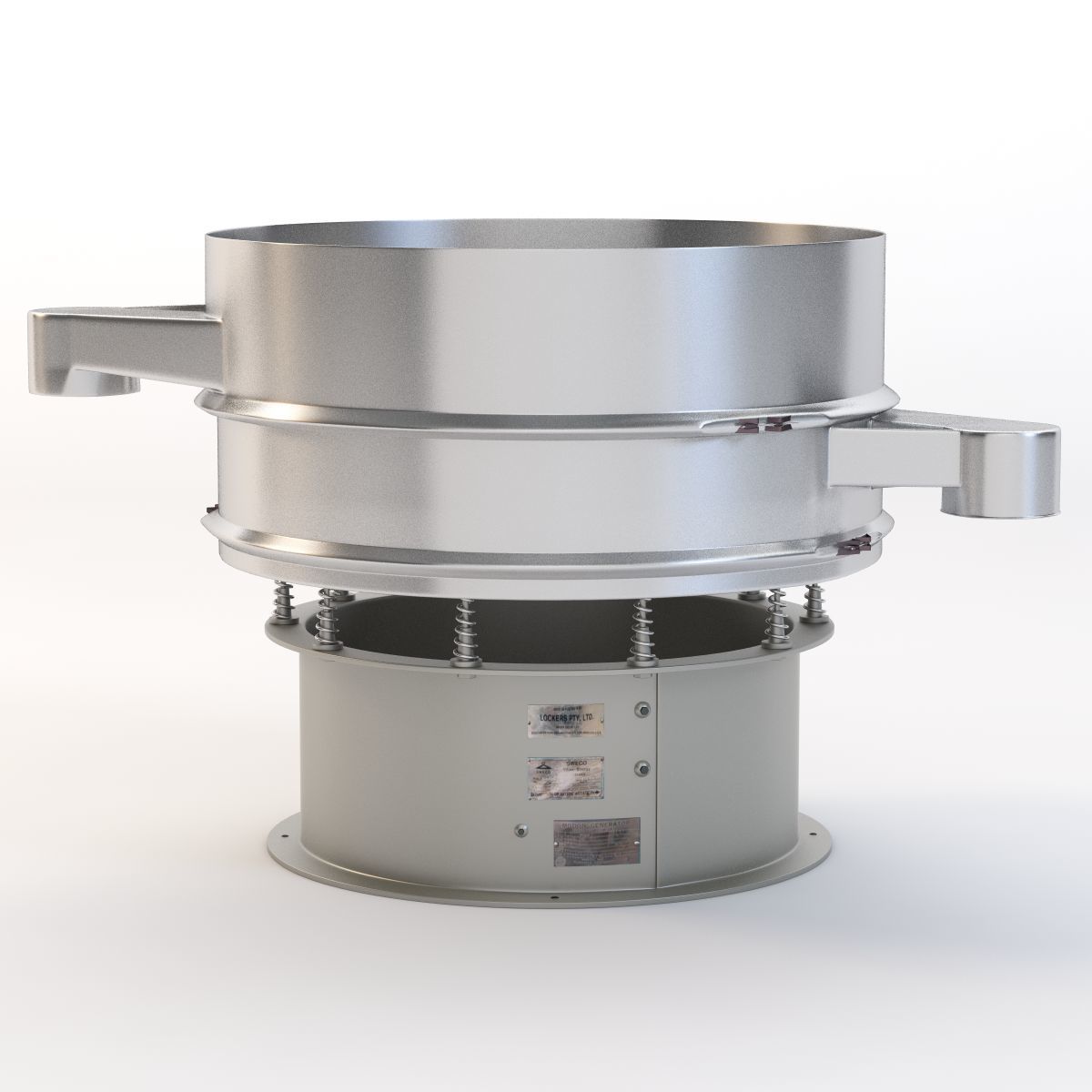 Sweco Crushing And Screening Machine 3D model_8