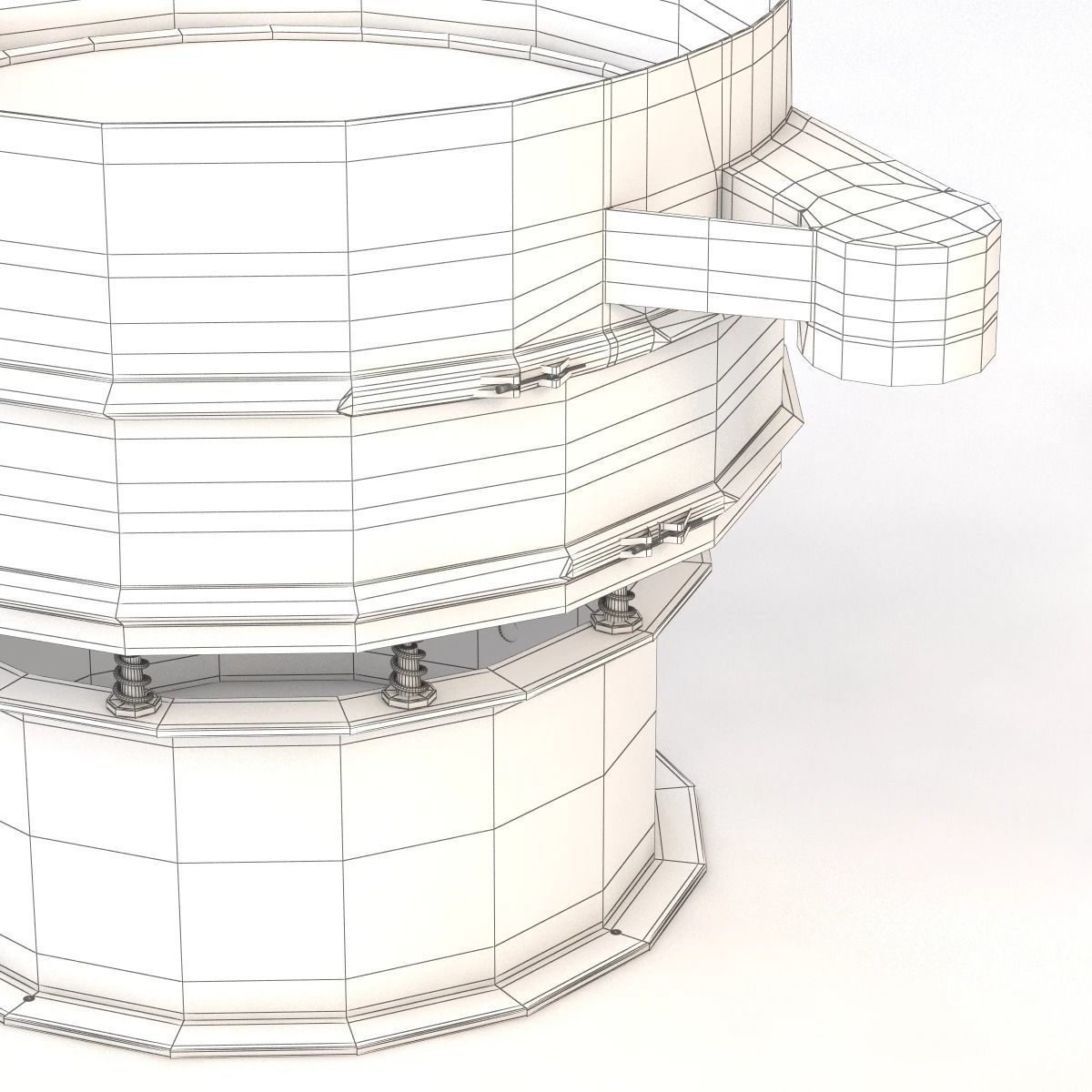 Sweco Crushing And Screening Machine 3D model_4