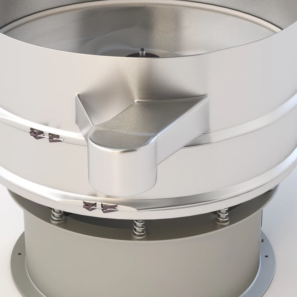 Sweco Crushing And Screening Machine 3D model_2