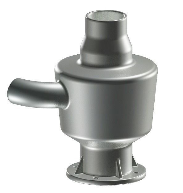 Industrial Dust Collector 3D model_2