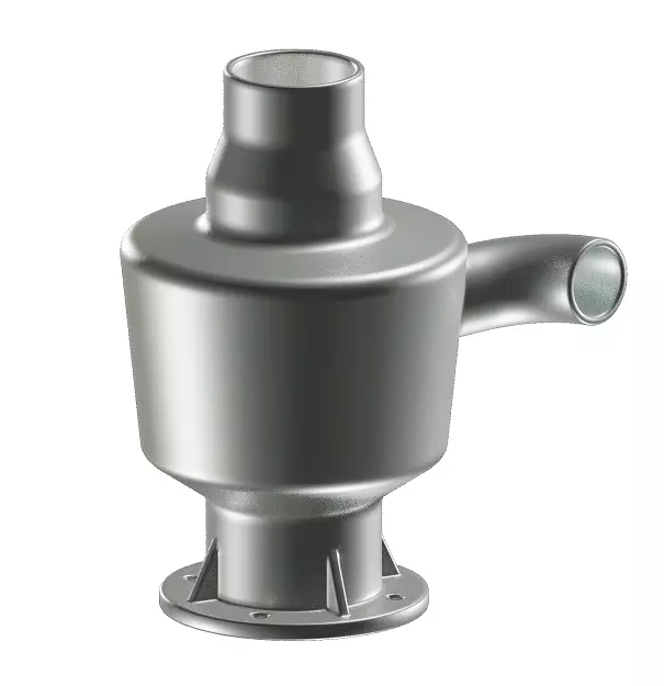 Industrial Dust Collector 3D model_0