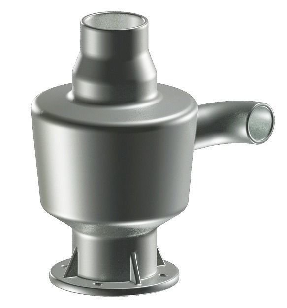 Industrial Dust Collector 3D model_1