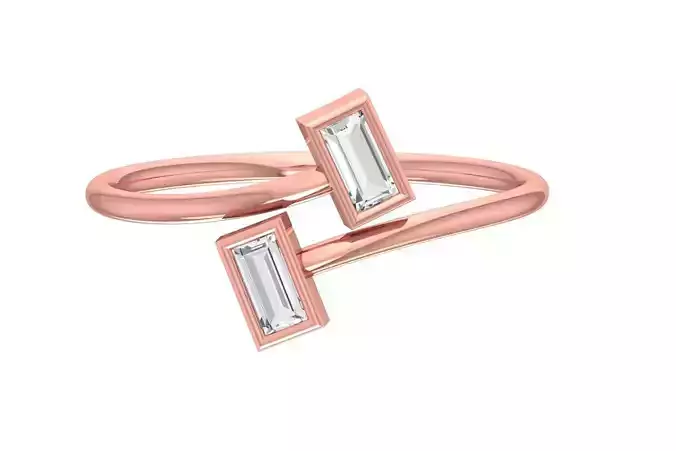 Women Light Weight Band Ring