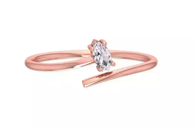 Women Light Weight Band Ring