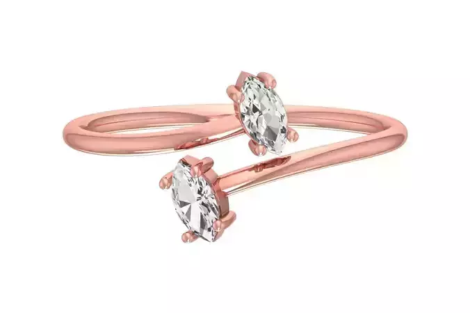 Women Light Weight Band Ring