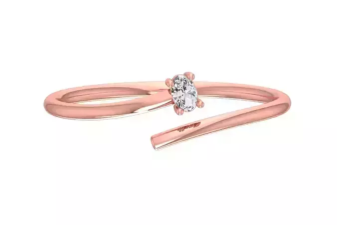 Women Light Weight Band Ring