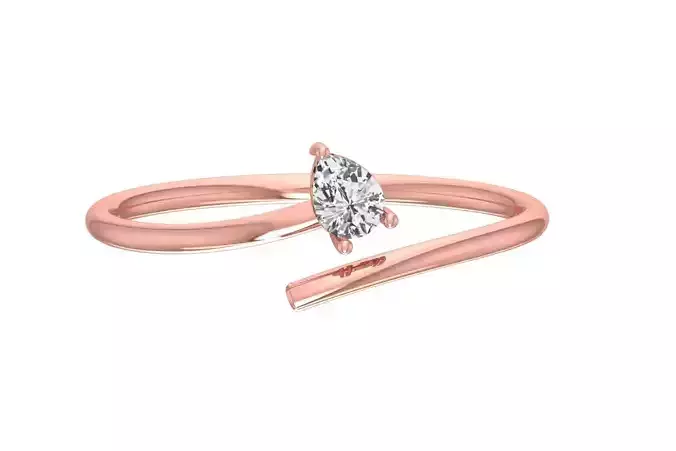 Women Light Weight Band Ring