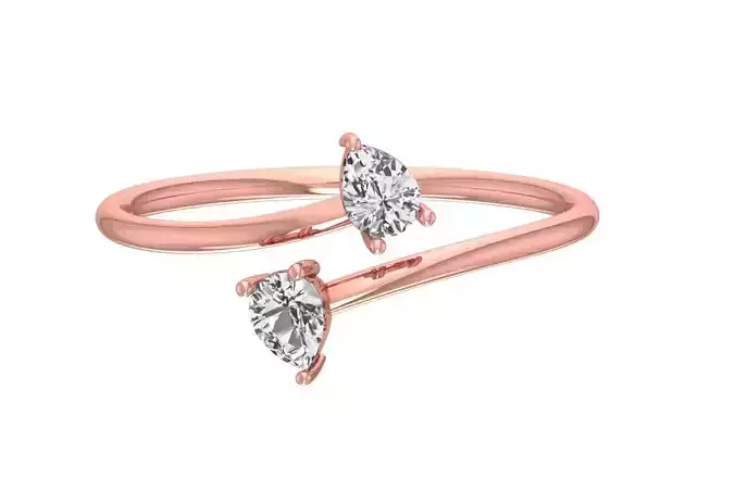 Women Light Weight Band Ring