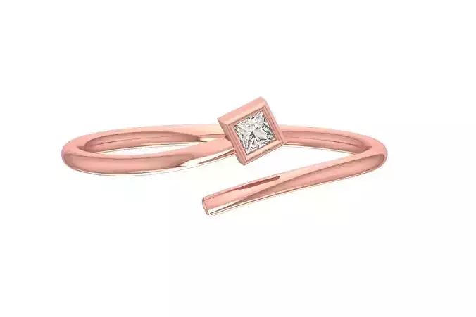 Women Light Weight Band Ring