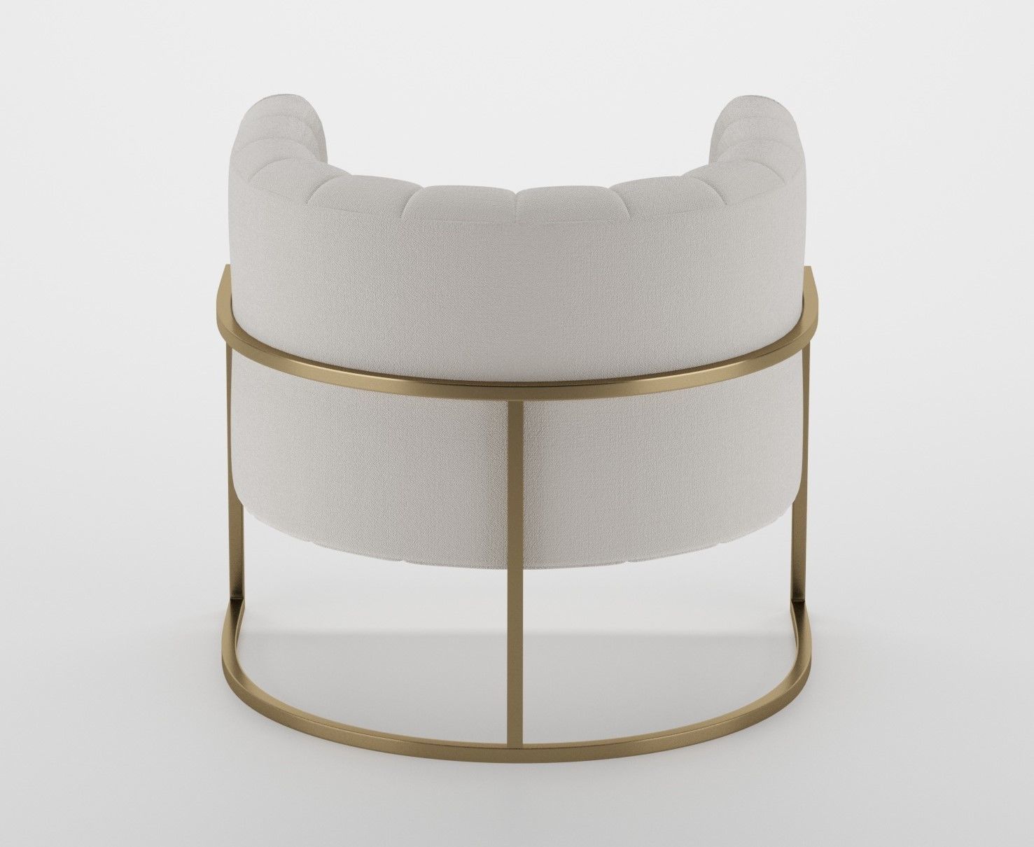 Armchair - person 3D model_4