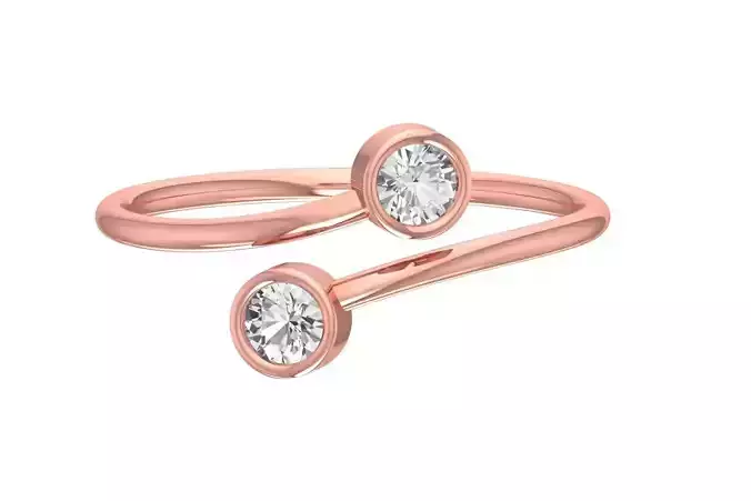 Women Light Weight Band Ring