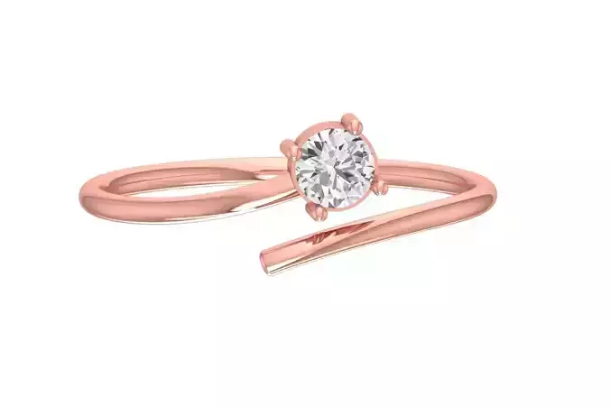 Women Light Weight Band Ring