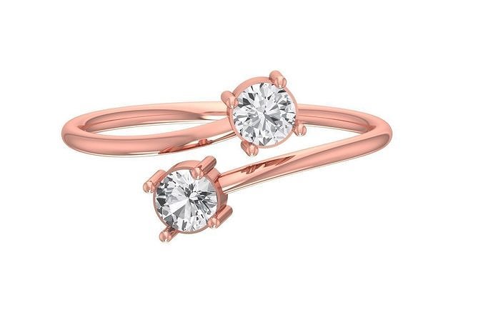 Women Light Weight Band Ring 3D print model