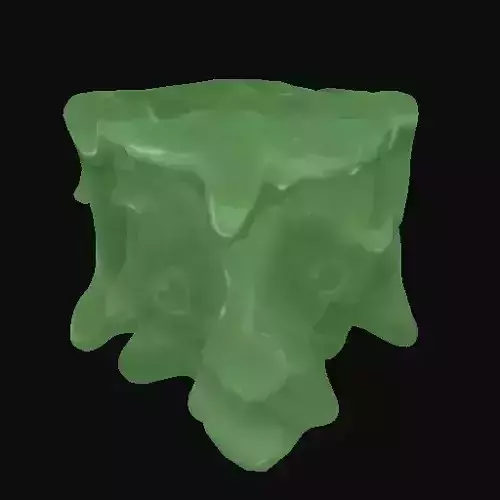 Classic Slime Cube 3D model