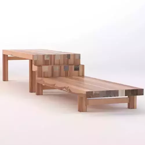 Stage Step Table 3D model