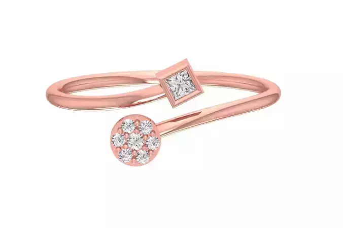Women Light Weight Band Ring