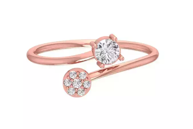 Women Light Weight Band Ring