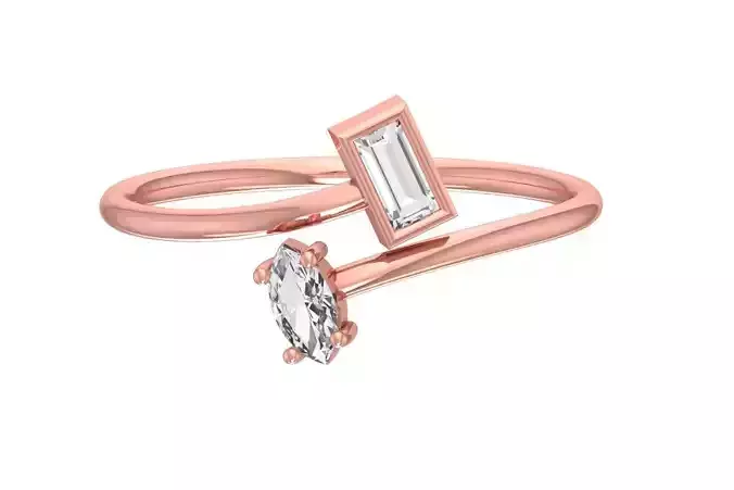 Women Light Weight Band Ring