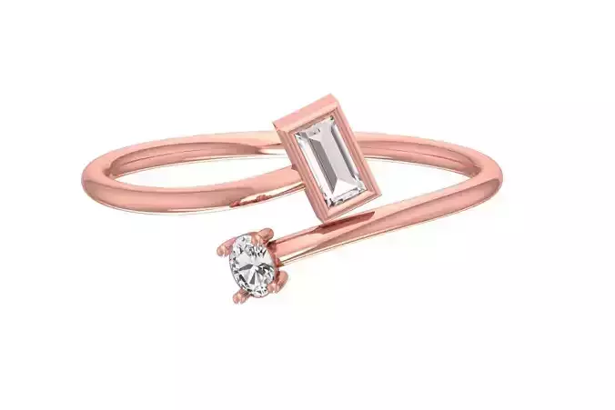 Women Light Weight Band Ring