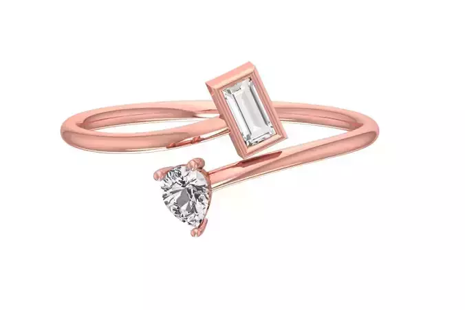 Women Light Weight Band Ring