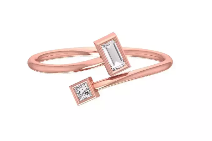 Women Light Weight Band Ring