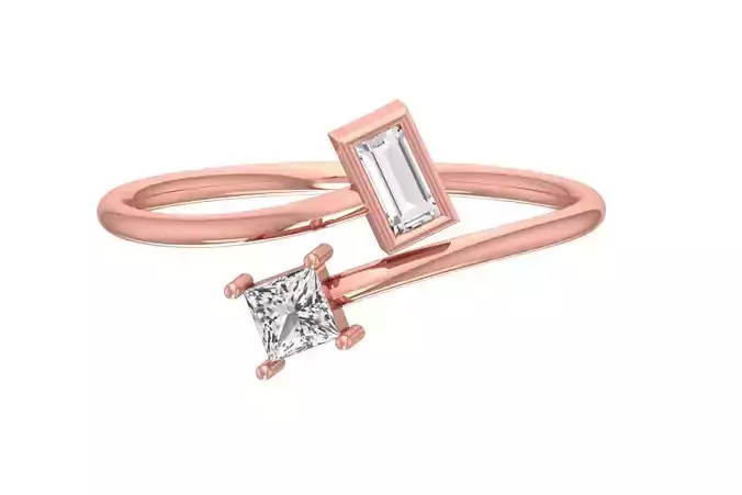 Women Light Weight Band Ring