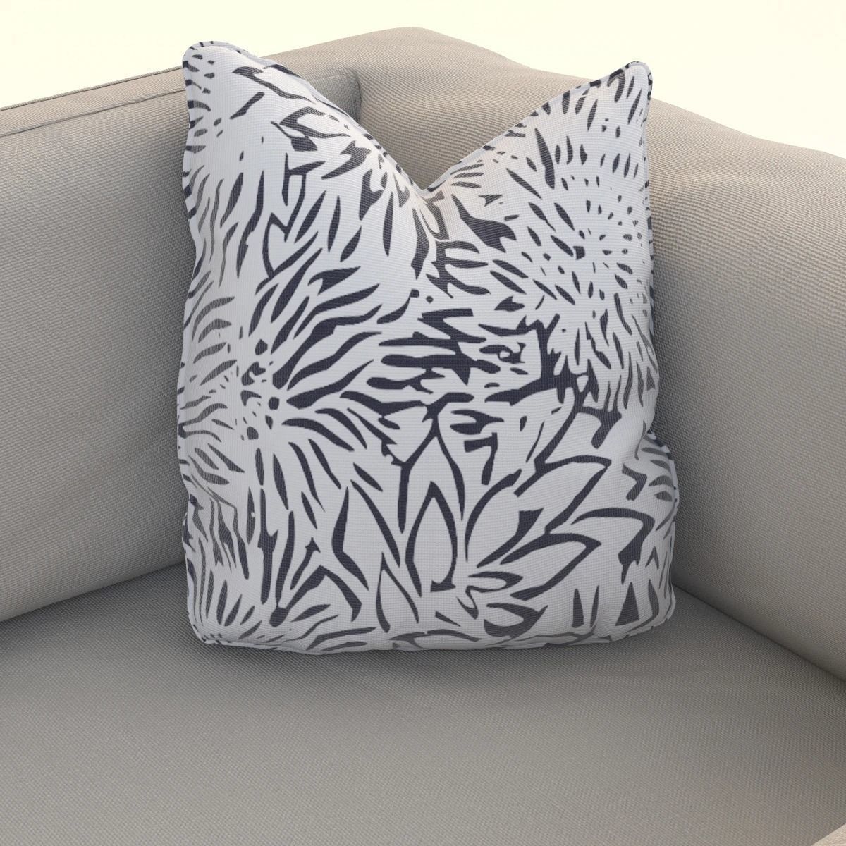 Slipcovered Lounge Chair 3D model_7
