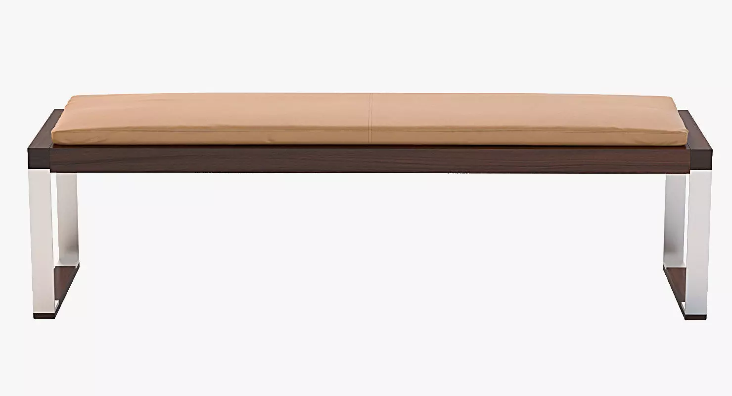 Slim Pax Bench Detailed 3D model_0