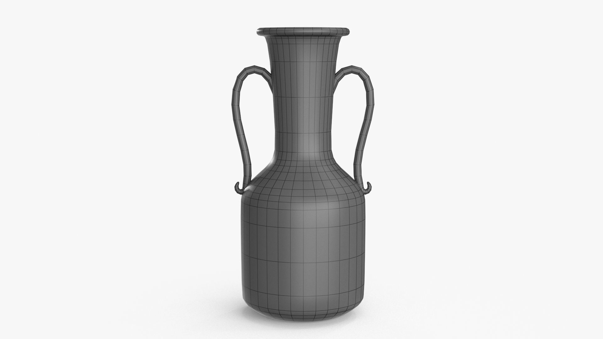 Metal Vase v1 Low-poly 3D model_12