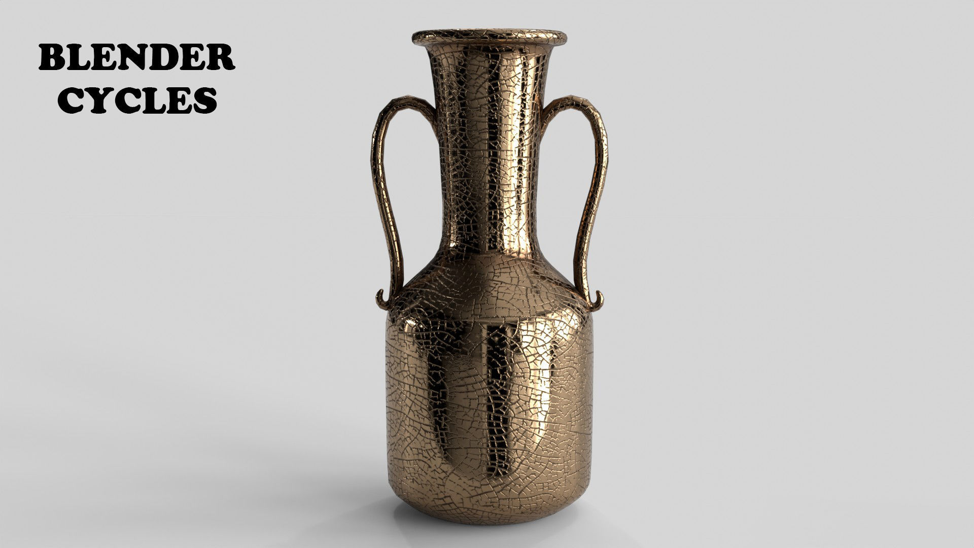 Metal Vase v1 Low-poly 3D model_11
