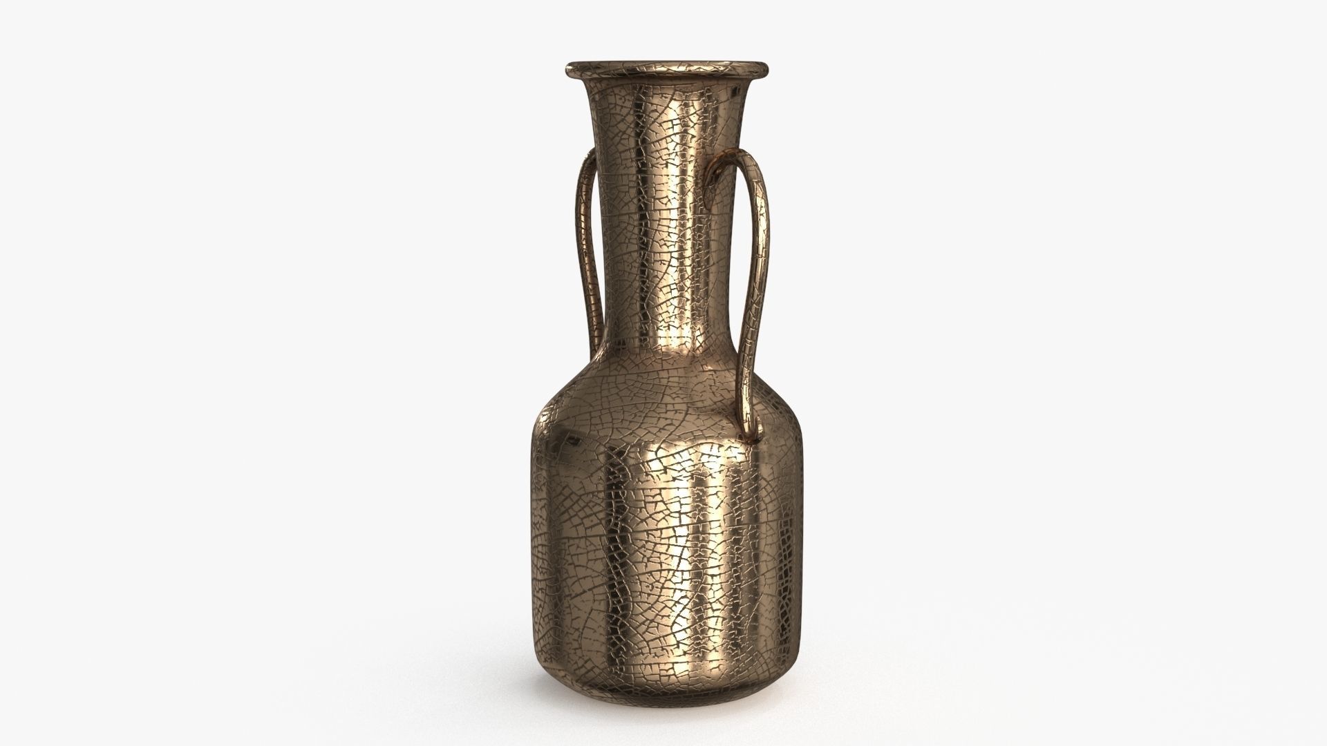 Metal Vase v1 Low-poly 3D model_6