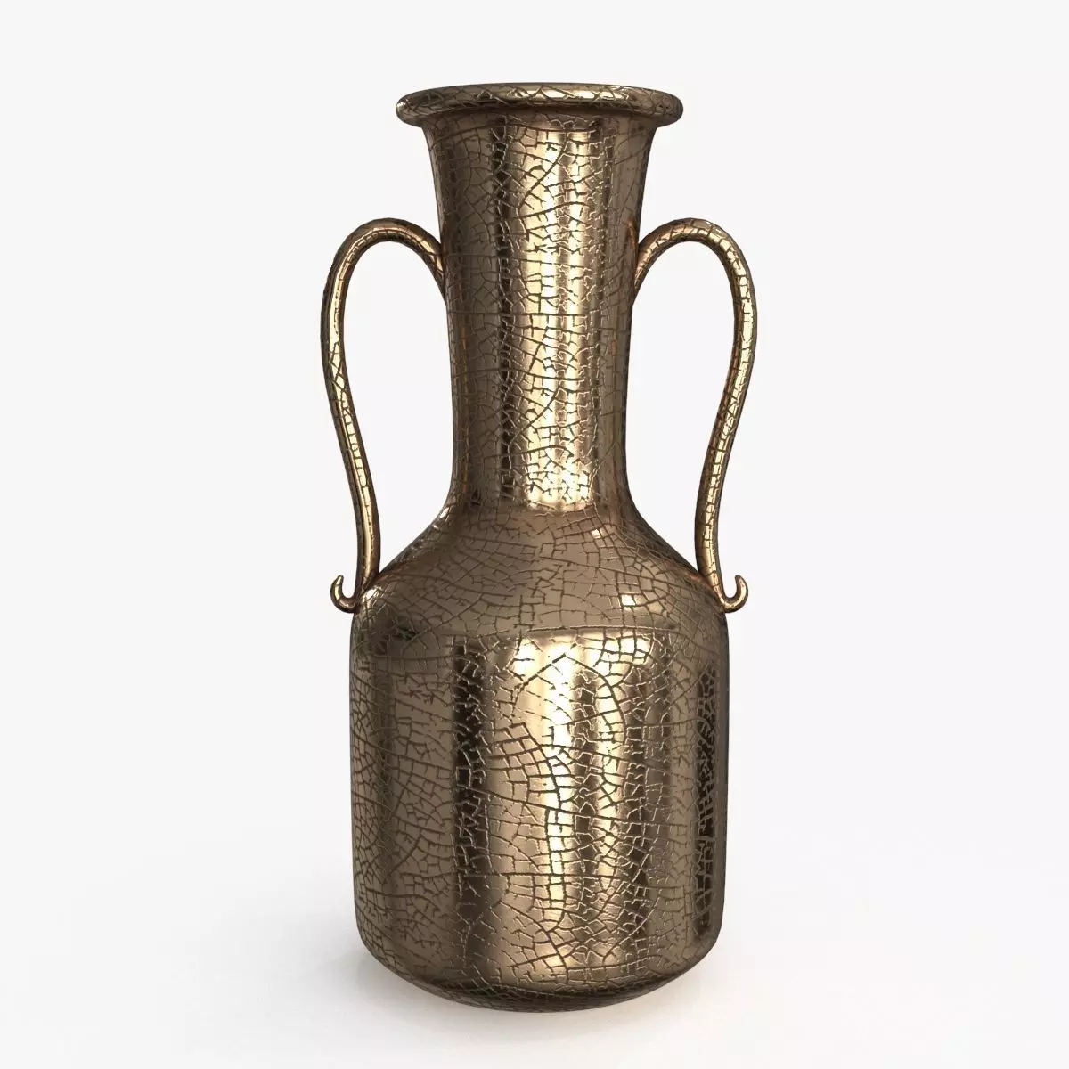 Metal Vase v1 Low-poly 3D model_0