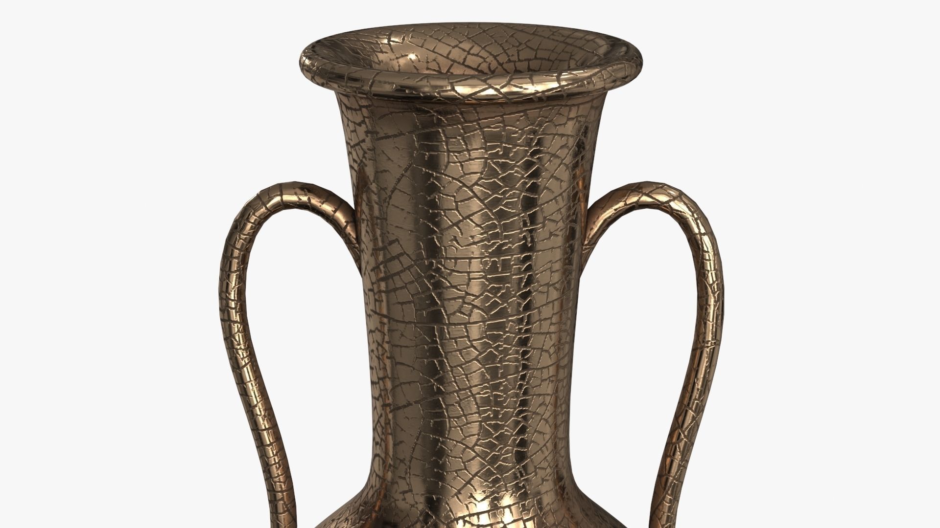 Metal Vase v1 Low-poly 3D model_9