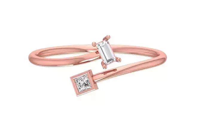 Women Light Weight Band Ring