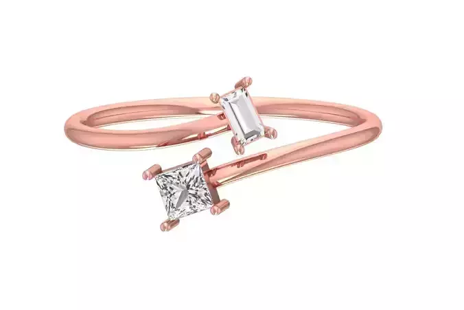 Women Light Weight Band Ring