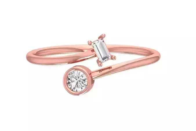 Women Light Weight Band Ring