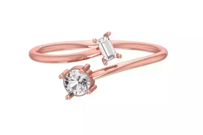 Women Light Weight Band Ring