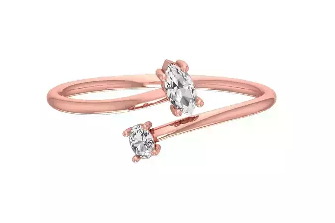 Women Light Weight Band Ring