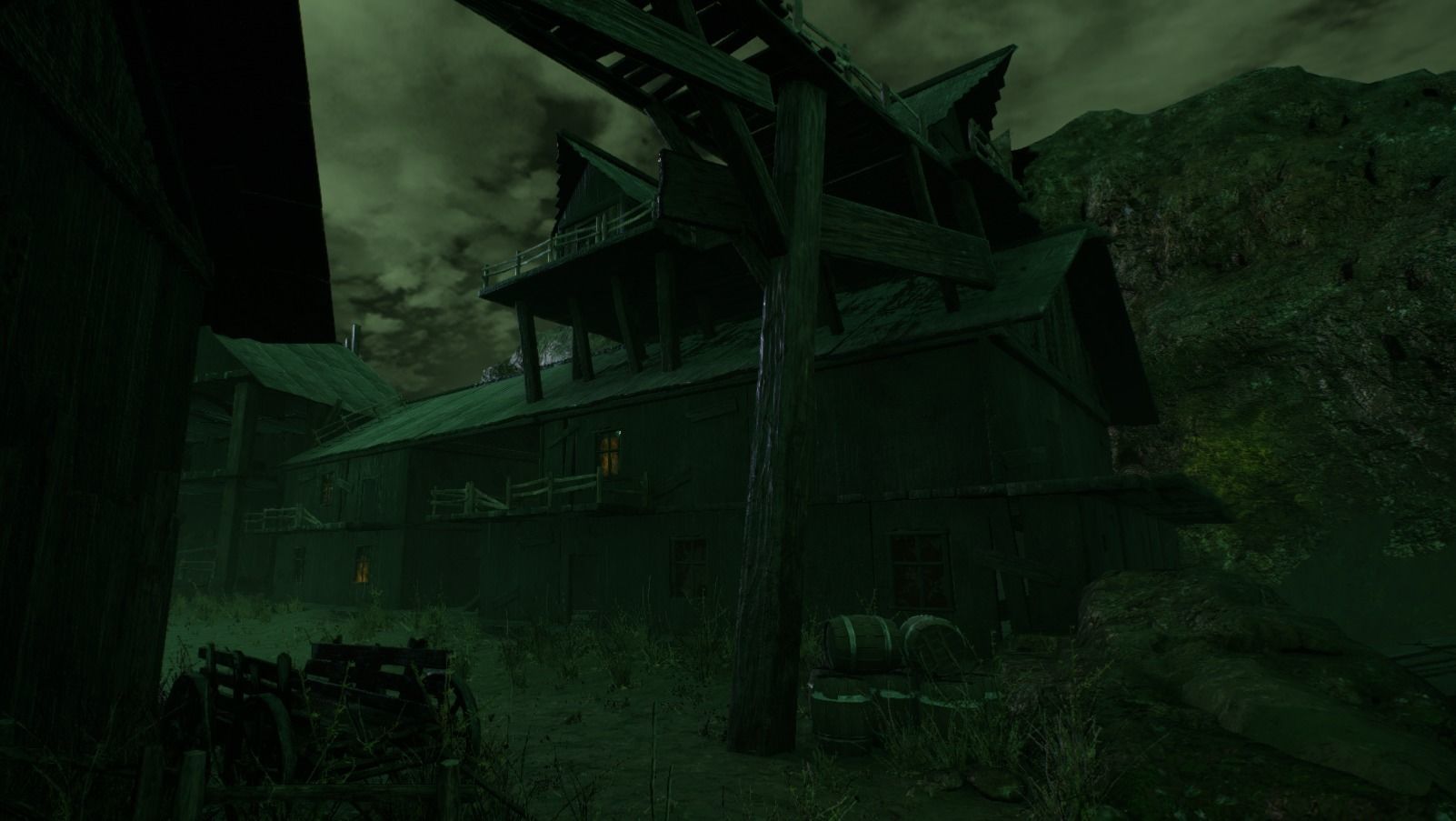 Wooden Building Kit Low-poly 3D model_3