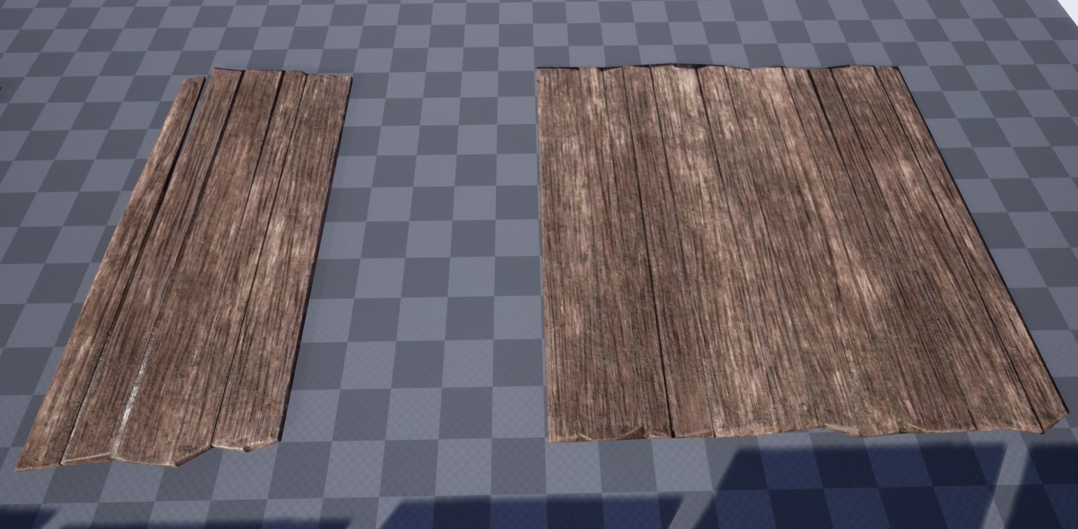 Wooden Building Kit Low-poly 3D model_9