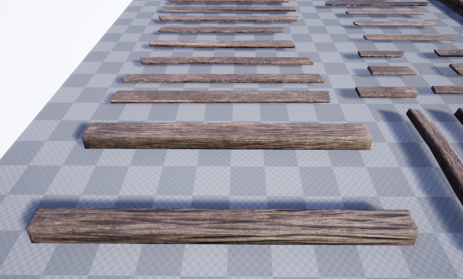 Wooden Building Kit Low-poly 3D model_14