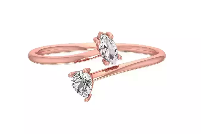 Women Light Weight Band Ring