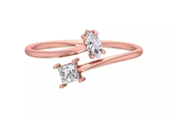 Women Light Weight Band Ring